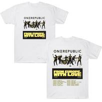 OneRepublic From Europe with Love Tour 2026 Marškinėliai Vyrams Moterims Harajuku Vintažiniai Grafiniai Marškinėliai Unisex Aukštos Kokybės Medvilniniai Marškinėliai Y2K L įvairiaspalvis