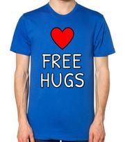 Free Hugs T-Shirt S įvairiaspalvis