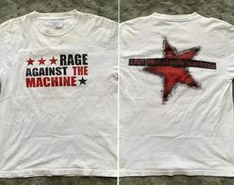 Rage Against The Machine Star T-Shirt 00s RATM Rock Band Album Graphic Shirt R XXXXL