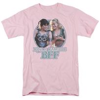 Xena Warrior Princess BFF T Shirt Mens Licensed Classic TV Show Light Pink S
