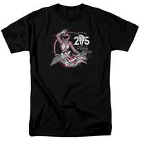 Mighty Morphin Power Rangers Pink 25 T Shirt Mens Licensed Classic TV Black XXXL