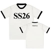 Ss26 Ringer Tee Short Sleeve O-neck Fashion T-shirt Unisex Streetwear Hip Hop Casual Summer Graphic Print Tshirts S