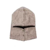 Thickened Balaclava Hat Solid Color Winter Cap Cute Ear Protection Hat  Cycling ruda