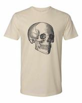 Cottage Cult Clothing Tee T Shirt Cotton Medical Anatomy Victorian Art Skull #1 XXXL