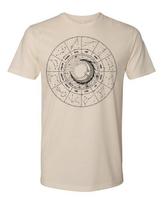 Cottage Cult Clothing Tee T Shirt Goth Witch Occult Zodiac Wheel Crescent Moon XXXXL
