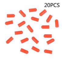 NEW 20pcs/set Food Grade Silicone Rubber Needle Cover Syringe Sealing Test Tube End Cap Accessorie