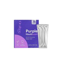 Violetinis gaivus mėtų burnos skalavimo skystis, 20 vienkartinių maišelių (240 ml iš viso) 1 Box