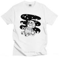 Funny Kawaii Siberian Husky King Tshirt Unisex Roundneck ShortSleeve Animal Dog Summer T Shirt Pure Cotton Oversized Tee Tops S