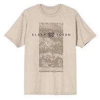 Sleep Token Even In Arcadia Mono T Shirt Size M Natural 4XL