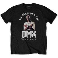 DMX T Shirt in Memory Logo Official Mens Black S 3XL