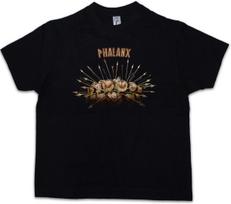 PHALANX Kids Boys kids boys T-Shirt Hoplite Sparta Spartans Shield Spear Leonidas 300 140
