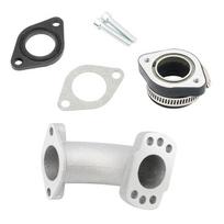 Motorcycle Intake Manifold Dirt Pit Bike Carburetor Rubber Mainfold Adapter Inlet Intake Pipe Kits For VM22 PZ19 PZ26 YX125