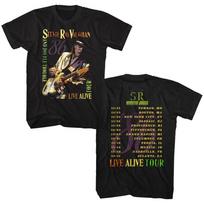 Stevie Ray Vaughan Live Alive Tour Music Shirt 150