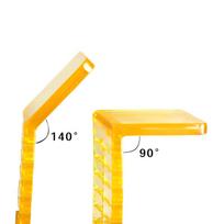 Squeegee Vinyl Wrap Tool for Decals and Window Tints, Sign Making Aid, 140° 90° Angle Scraper Plastic Cut Tool