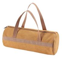 Camping Tools Storage Bag Large Capacity Cylinder Tent Stake Bag Portable Canvas Ground Nail Bag Lightweight for Outdoor Camping