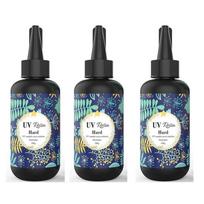 Multifunction 3X UV Resin - 100G Crystal Clear Hard Type Glue Ultraviolet Curing Epoxy Resin For DIY Jewelry Making, Craft Decor