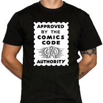 COMICS CODE AUTHORITY T-Shirt - Defunct Comics Rating System - Unisex T-Shirt Graphic Tee XL
