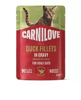 Carnilove Duck konservai katėms su antiena padaže, 85 g : Pakuotė - 24 x 85 g