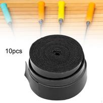 10 Pieces Tennis Racket Grip Tape Badminton Anti Slip Racquet Handle for Pickleball, Fluorescence Yellow Yellow beige