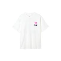 Nike Sportswear Laiski kvėpuojantys marginti kasdieniai minkšti patogūs trumparankoviai marškinėliai Vyriški viršutiniai drabužiai Balti HJ0585100 L white