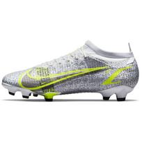 Nike Mercurial Vapor 14 Pro Fg Metallic Silver Volt Sneakers CU5693-107 39