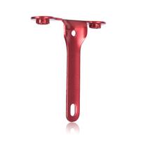 CO2 Bottle Bracket Bottle Cage Mount Bracket Water Bottle Cage Mount Bike Inflating Bracket CO2 Cartridge Holder raudona
