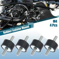 4 vnt. M4 automobilio antivibracinis guminis izoliatorius slopintuvas 15x8mm amortizuojantis tvirtinimas