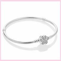 925 Silver Cat Paw Bracelet Pink Zircon Charm Adjustable 17 20CM Original Dog Footprint DIY Jewelry Gift for Her 18cm