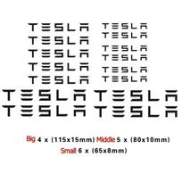 Automobilio lipdukas Tesla automobilio stabdžių suportų rankenėlės lipdukas Tesla Model X S Y 3 P75D P85D P90D P100D Roadster automobiliams Plėvelės Šoninis sparnas langas