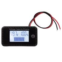 5-100V Battery Monitors, Digital Battery Capacity Tester,Car Battery Charge Levels Indicator Battery Power Indicator balta