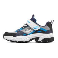 Skechers Stamina Sports Casual Shoes Kids Sneakers Blue White Black 406115L-BLW 39.5