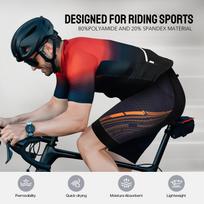 TOMSHOO Men's Cycle Shorts Cycling pants XL oranžinė