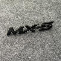 Mazda MX5 blizgios juodos ABS priekinės grotelės emblema, galinės bagažinės raidės Lipdukas, skirtas Mazda MX-5 Miata NC ND Logotipas Aksesuarai