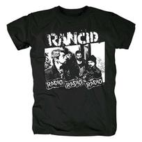 Rancid Radio juodi unisex marškinėliai S įvairiaspalvis