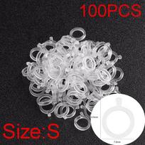 Baitbands For carp coarse fishing tackle 100X White bait band pellet bait bands