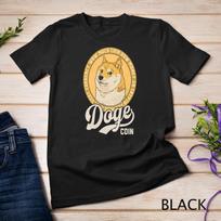 Dogecoin Doge Coin Logo Shiba Inu Dog Crypto Currency Meme Unisex T-Shirt Mens Womens Tees Top S