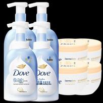 Dove Deeply Nourishing Body Wash & Lotion 4-Pack