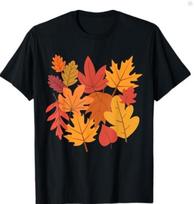 Funny Leaf Blower Fall Costume Couple Halloween Matching T-Shirt XXL