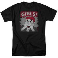 Archie Comics Girls T Shirt Licensed Comic Book Tee Black L