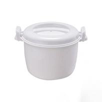 New Oven Microwave Rice Cooker Insulated Lunch Box Vegetable Container Steamer Heating Bowl with Lid Cookware Steamer Pot