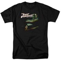 Fast and Furious Drifting Together T Shirt Mens Licensed Car Movie Tee Black XXL