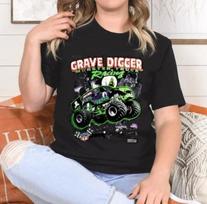 Vintage 1994 Grave Digger Monster Jam Trucks Shirt Grave Digger Unisex Shirt L