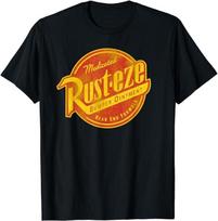 Pixar Cars Vintage Rust-eze Ointment Faded Logo T-Shirt L