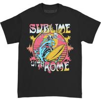 Men's Sublime With Rome Death Surfer T-shirt XXX-Large Black S