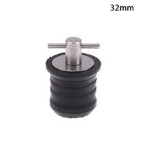 NEW 25MM/32MM T-Handle Drain Plug Twist-Turn Marine Boats Drain Plugs Rubber Plugs With Stainless Steel Handle Boats Accessories