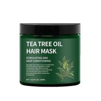 Tea Tree Oil Hair Mask - Deep Conditioner Treatment for Dry Damaged Hair - Intense Hydration Care and Protein Moisture Repair Soothing for Itchy Scalp 1PCS
