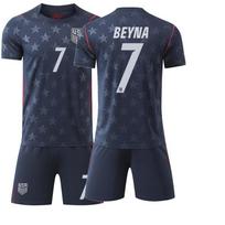 2627 USCAMERICA World Cup USA away football jersey No. 10 Pulisic 8 McKenney suit #16