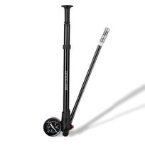 300PSI Bicycle Pump with Aluminum Alloy Body Long Air Hose for Inflating Tires Bicycle Pump Accessories Essential Portable Tool as show