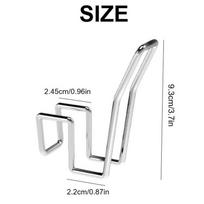 1PC Stainless Steel Shoes Drying Rack Shoe Display Hook Shoes Drying Rack Stainless Steel Shoes Hanger For Closet Organization