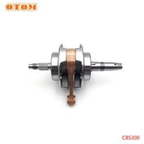 OTOM Motorcycle Crankshaft Assembly For ZONGSHEN ZS174MN-3 CBS300 ZS174MN-5 NB300 Engine Accessories